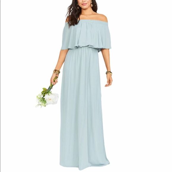 Show Me Your Mumu Hacienda Maxi‎ Dress Sage XXS - Picture 1 of 16